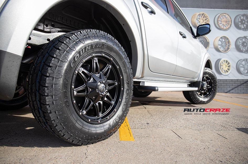 MITSUBISHI TRITON HOSTAGE MATTE BLACK